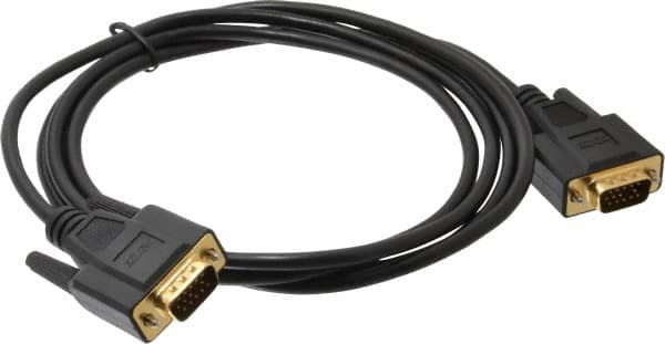Tripp Lite 6ft VGA Monitor Gold Cable Molded Shielded HD15 M/M 6021