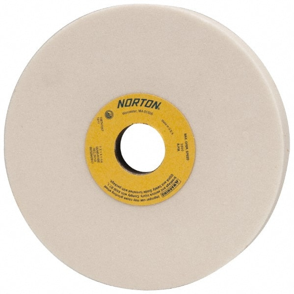 NORTON 7 Diam x 11/4 Hole x 1 Thick, K Hardness, 60 Grit Surface Grinding Wheel