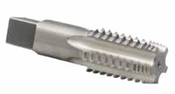 REIFF & NESTOR 1 111/2 NPTF, 5 Flutes, Bright Finish, High Speed Steel, Interrupted Thread Pipe Tap