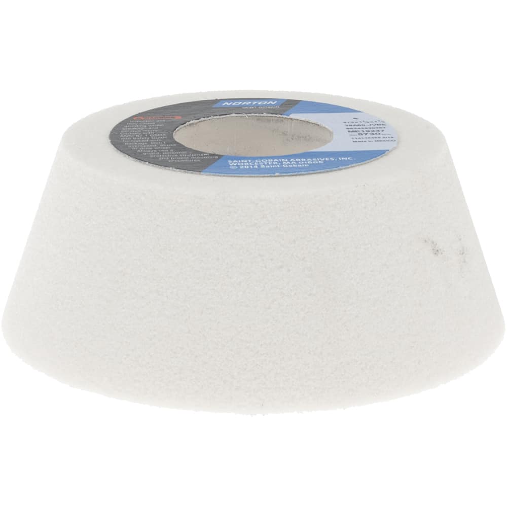 NORTON 4 Diam, 11/4 Hole Size, 11/2 Overall Thickness, 60 Grit, Type 11 Tool & Cutter Grinding Wheel