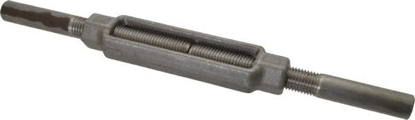MSC 10,000 Lb Load Limit, 1 Thread Diam, 6 Take Up, Steel Stub & Stub Turnbuckle
