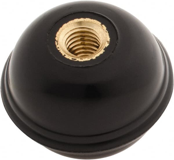 GIBRALTAR 15/8 Head, 21/32 Hub Diam, 3/816 Hole Female Insert Lever Knob