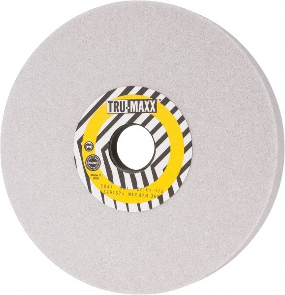TRU-MAXX 8 Diam x 11/4 Hole x 1 Thick, I Hardness, 60 Grit Surface Grinding Wheel