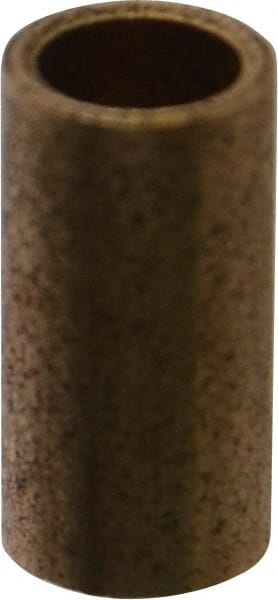 BOSTON GEAR 3/16 Inside x 1/4 Outside Diam, Oil Impregnated Bronze SAE841 Sleeve Bearing