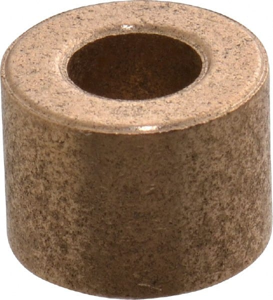BOSTON GEAR 1/4 Inside x 1/2 Outside Diam, Oil Impregnated Bronze SAE841 Sleeve Bearing