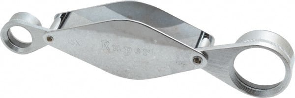 MSC INDUSTRIAL 8x to 15x Magnification, Metal Handheld Magnifier