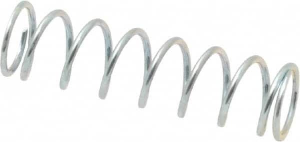MSC INDUSTRIAL 0.24 OD 7/8 Free Length Music Wire Compression Stock Spring