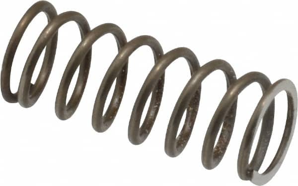 MSC INDUSTRIAL 0.3 OD 3/4 Free Length Music Wire Compression Stock Spring
