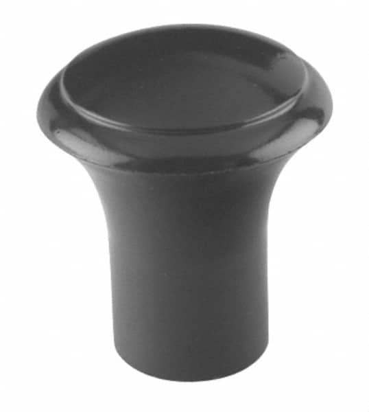 GIBRALTAR 29/32 Head Diam, 1/420 Hole, 29/32 High, Phenolic, Female Insert, Push Pull Knob
