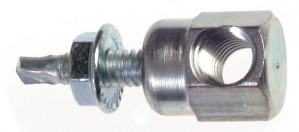 ITW BUILDEX 3/8 ZincPlated Steel Horizontal (Cross Drilled) Mount Threaded Rod Anchor