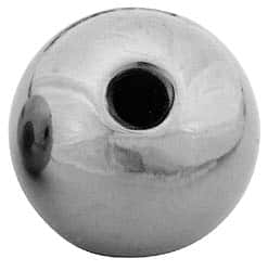 GIBRALTAR 3/816 Thread, 1 Diam, Threaded Hole Ball Knob