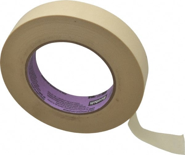 3M MMM 1 Wide x 180 Long x 5.5 mil Tan Paper Masking Tape