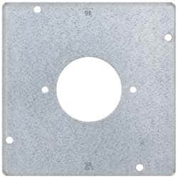 COOPER CROUSE-HINDS Steel Electrical Box Square Surface Cover