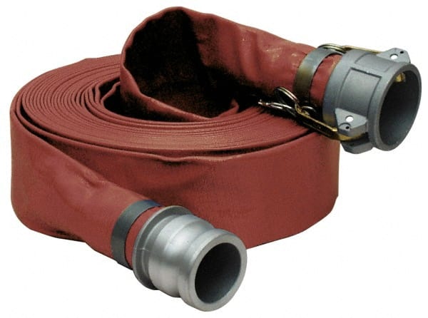ALLIANCE HOSE & RUBBER 5 to 130&deg;F, 3 Inside x 3 Outside Diam, PVC Liquid Suction & Discharge Hose