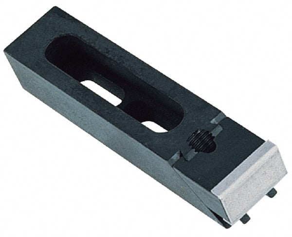 TE-CO Manual Edge Clamps; Grip Nose Style: High ; Overall Length (Inch): 67/16 ; Travel (Inch): 2 ; Width (Inch): 21/2 ; Height (Inch): 11/2 ; Socket Cap Screw Slot Size (Inch): 7/8