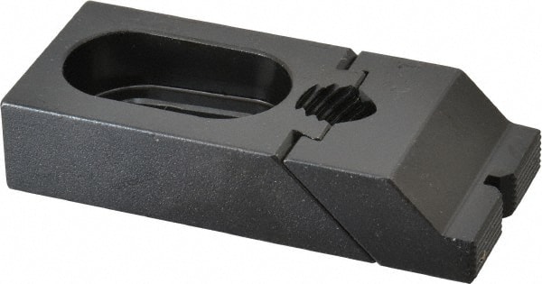 TE-CO 35/16 OAL x 11/2 Overall Width, Low Grip Nose, Steel Manual Edge Clamp