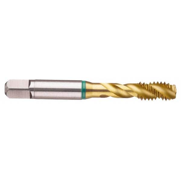 GUHRING M4x0.70 Metric Coarse 3 Flute 6H Bottoming Spiral Flute Tap
