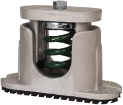 TECH PRODUCTS 1/213 Bolt Thread, 73/4 Long x 25/8 Wide x 5 High Aluminum Housed Spring Mounts