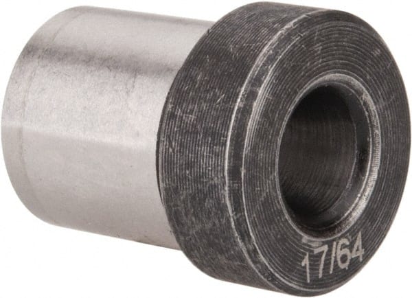 BONEHAM Type H, 17/64 Inside Diam, Head, Press Fit Drill Bushing