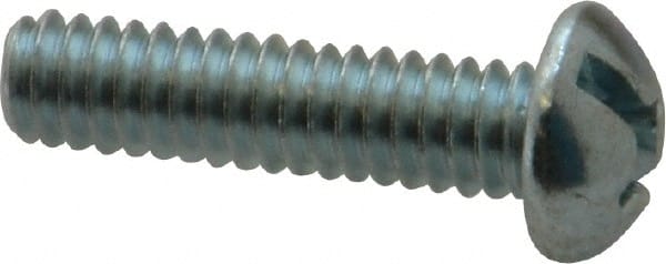 MSC INDUSTRIAL 1/420 UNC, 1 Length Under Head Slotted/Phillips Drive Machine Screw