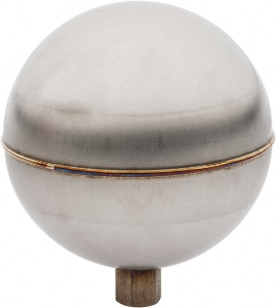 MSC 31/2 Diam, Spherical, Internal Connection, Metal Float