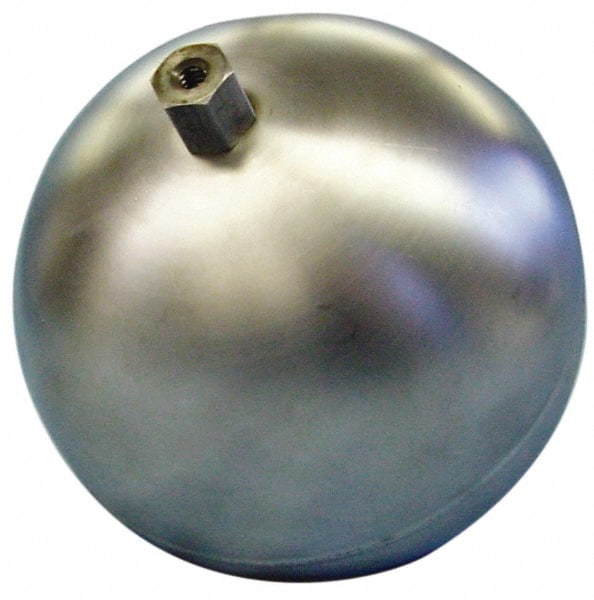 MSC 5 Diam, Spherical, Hex Spud Connection, Metal Float