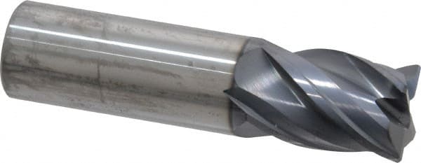 SGS 3/4 Diam 4 Flute Solid Carbide 0.035 to 0.040 Corner Radius End Mill