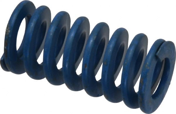 ASSOCIATED SPRING RAYMOND 3/4 Hole Diam, 3/8 Rod Diam, 11/2 Free Length, Blue Die Spring