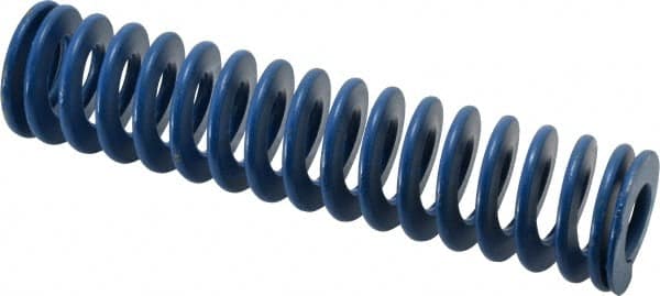 ASSOCIATED SPRING RAYMOND 11/4 Hole Diam, 5/8 Rod Diam, 51/2 Free Length, Blue Die Spring