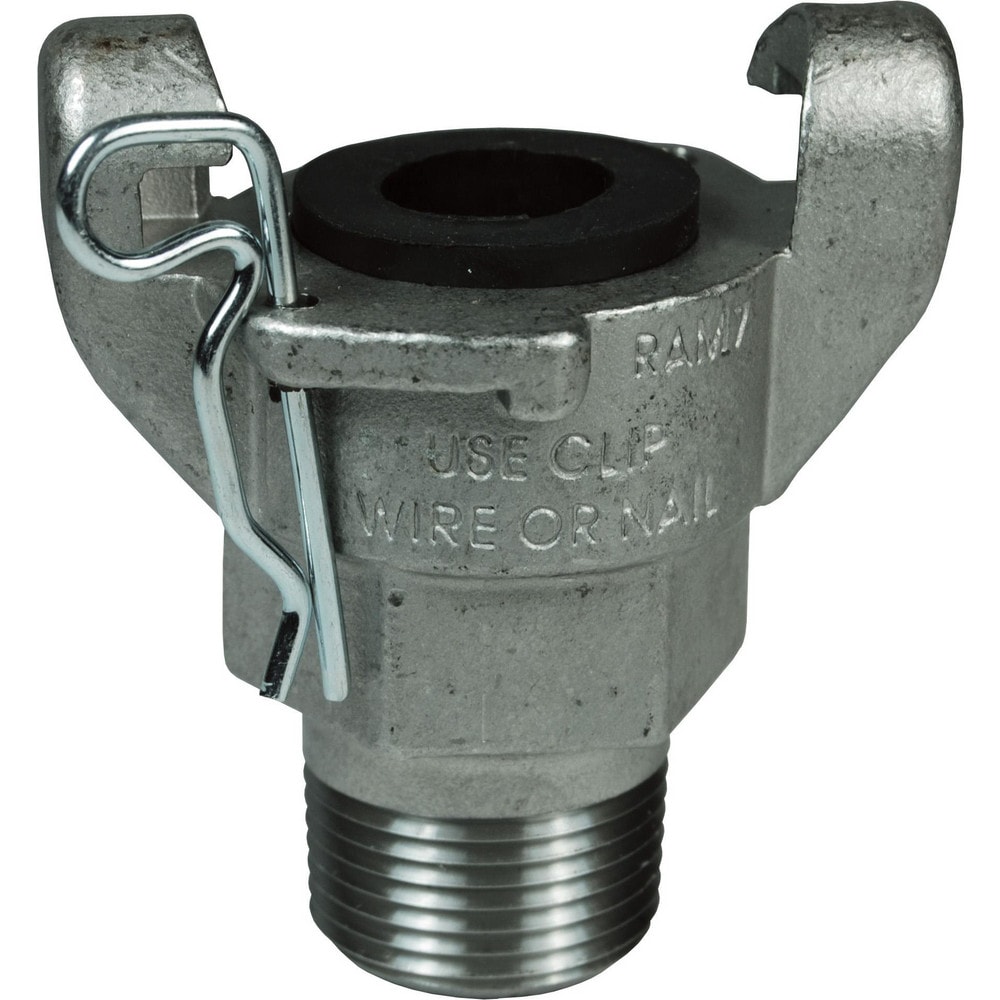 DIXON VALVE & COUPLING Universal Hose Couplings; Type: Male Ends ; Material: 316 Stainless Steel ; Thread Size: 1/2 ; Thread Standard: NPT ; Connection Type: Threaded ; Maximum Pressure: 150psi