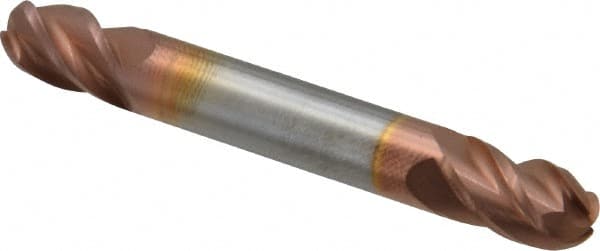 ACCUPRO 5/16 Diam, 1/2 LOC, 4 Flute Solid Carbide Ball End Mill