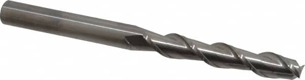 ACCUPRO 1/2, 3 LOC, 1/2 Shank Diam, 6 OAL, 2 Flute, Solid Carbide Square End Mill