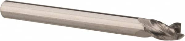 ACCUPRO 3/16, 5/16 LOC, 3/16 Shank Diam, 2 OAL, 3 Flute, Solid Carbide Square End Mill