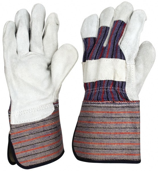 MCR SAFETY Size L Cowhide Work Gloves
