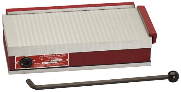 SUBURBAN TOOL Fine Pole Square Permanent Magnetic Block Chuck
