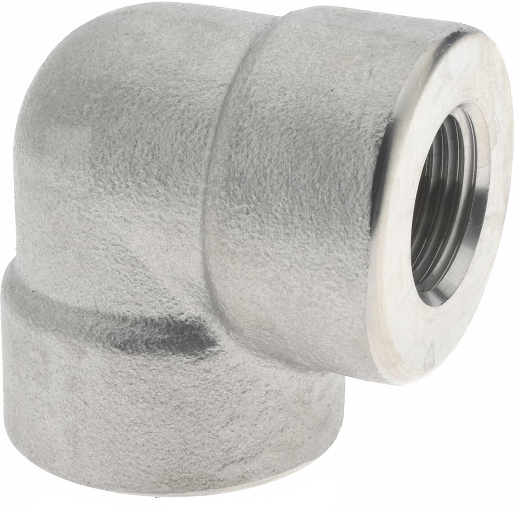 MSC INDUSTRIAL 1/2 304/304L Stainless Steel Pipe 90&deg; Elbow