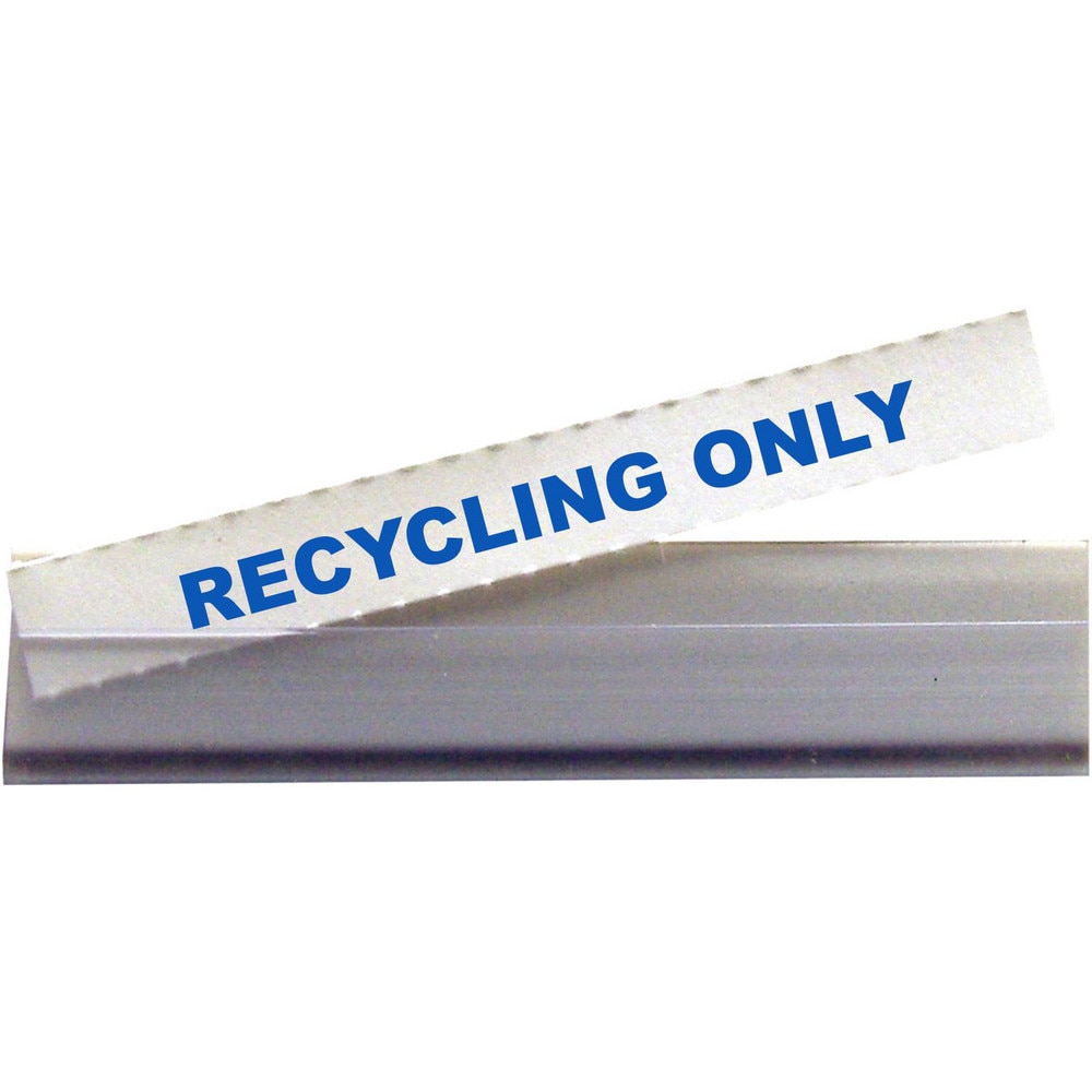 C-LINE. Label Holders; Label Holder Style: Slidein ; Length (Inch): 4in ; Material: PVC ; Maximum Label Height: 0.875in ; Color: Clear ; Includes: 5 PK of (10) Shelf Labeling Strips & Inserts