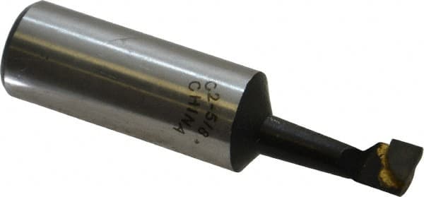 MSC INDUSTRIAL 5/16 Min Bore Diam, 11/8 Max Bore Depth, 5/8 Shank Diam, Boring Bar