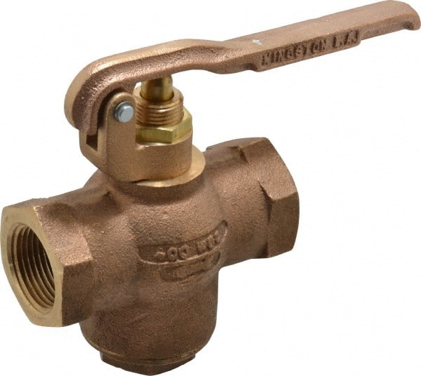 KINGSTON 1 Pipe, 400 Max psi, Buna N Disc, Self Closing Control Valve