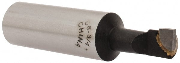 MSC INDUSTRIAL 7/16 Min Bore Diam, 11/8 Max Bore Depth, 3/4 Shank Diam, Boring Bar