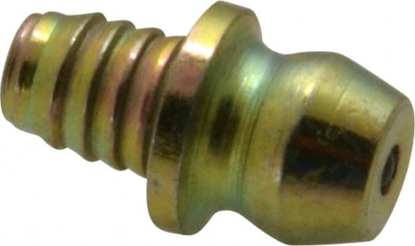 PRO-LUBE Straight Head Angle, 3/16 NPT Steel DriveIn Grease Fitting