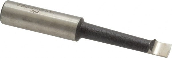 MSC INDUSTRIAL 1/4 Min Bore Diam, 11/4 Max Bore Depth, 3/8 Shank Diam, Boring Bar
