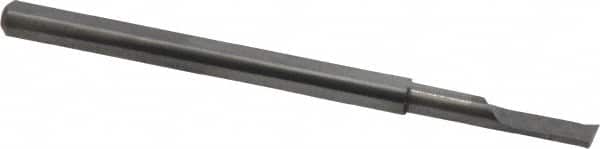 MSC INDUSTRIAL 0.15 Min Bore Diam, 0.61 Max Bore Depth, 1/8 Shank Diam, Boring Bar