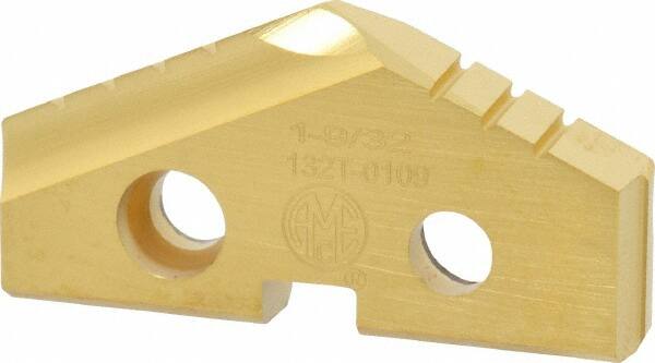 ALLIED MACHINE AND ENGINEERING 19/32 Diam 132&deg; Seat Size 2 Spade Drill Insert
