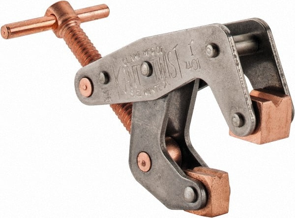 KANT TWIST 350 Lb, 1 Max Opening, 1/2 Open Throat Depth, 1/2 Closed Throat Depth, Cantilever Clamp