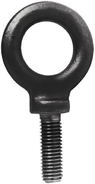 MSC 9,000 Lb Capacity, Steel, 18 Thread, Fixed Lifting Eye Bolt