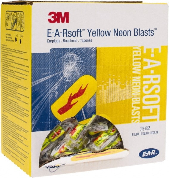 3M MMM 200 Qty 1 Pack Disposable, Uncorded, 33 dB Earplugs