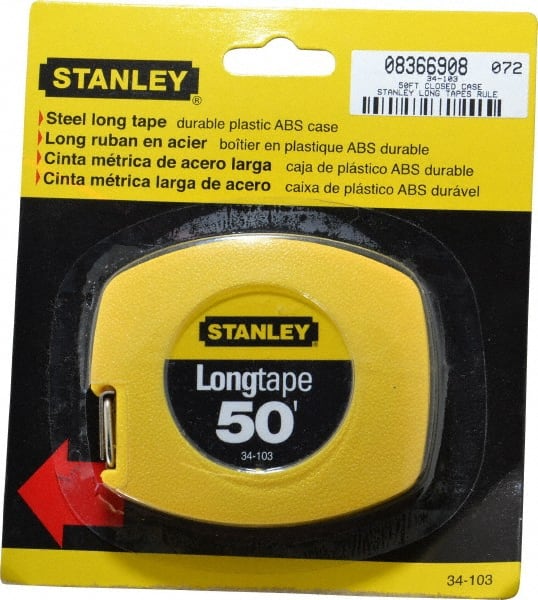 STANLEY 50 x 3/8 Yellow Blade Tape Measure