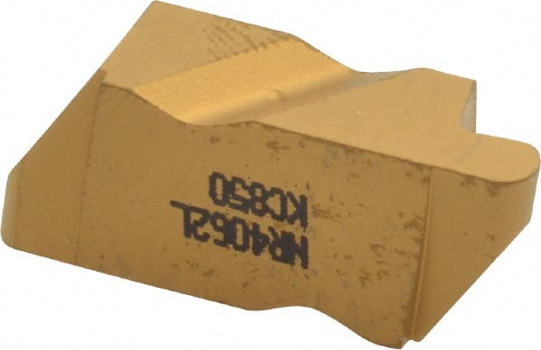 KENNAMETAL 4062NR Grade KC850, 3.18mm Cutting Width Carbide Grooving Insert