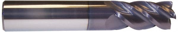 ACCUPRO 1/2 Diam 4 Flute Solid Carbide 0.06 Corner Radius End Mill